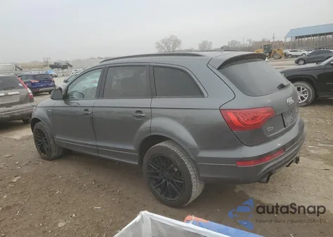 2015 Audi Q7 Prestige из США, поврежденный, VIN WA1DGAFE8FD027321